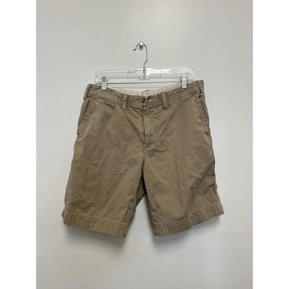 Polo Ralph Lauren Vintage 90s Mens Cargo Shorts Size 33 Tan Brown Khaki